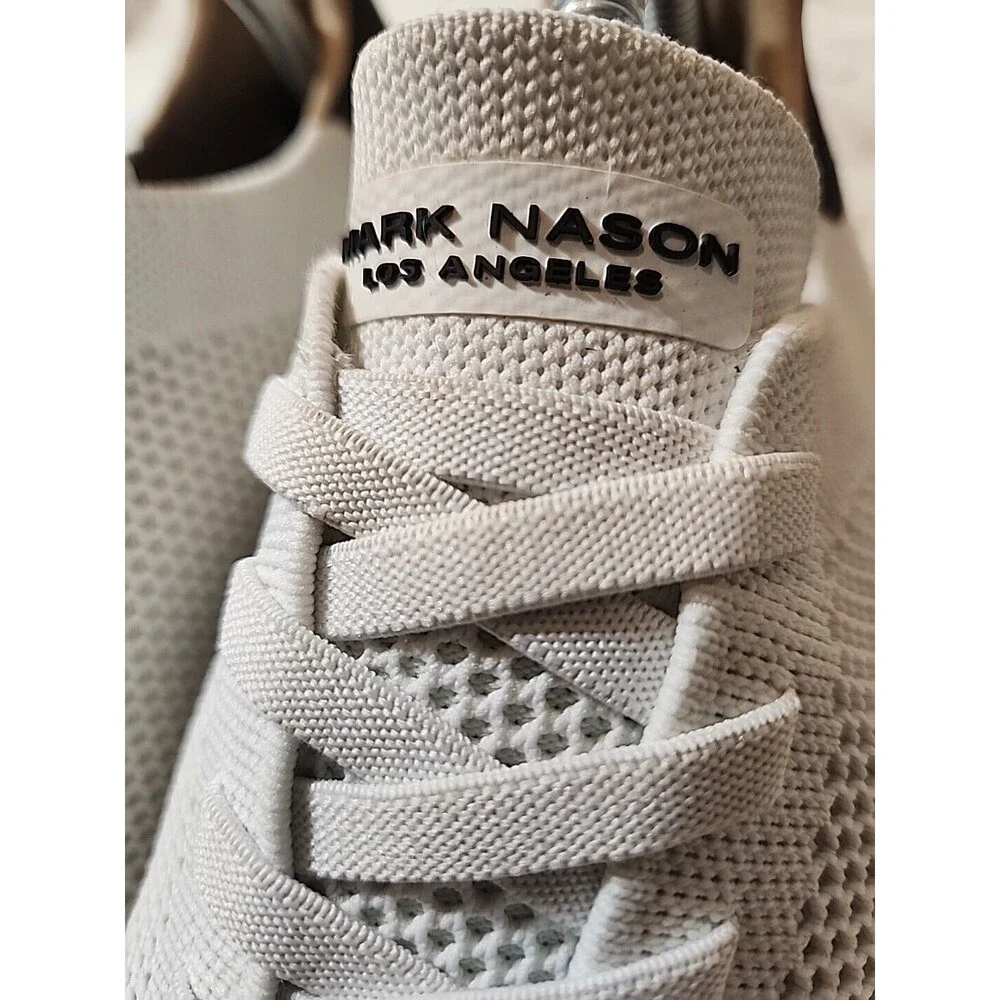 Mark Nason Los Angeles Shoes Sneakers Mens 10 Bryson White Casual Slip‎ On Low